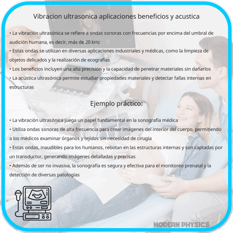 Vibración Ultrasónica | Aplicaciones, Beneficios y Acústica