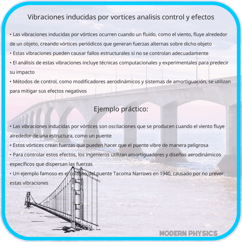 Vibraciones Inducidas por Vórtices | Análisis, Control y Efectos