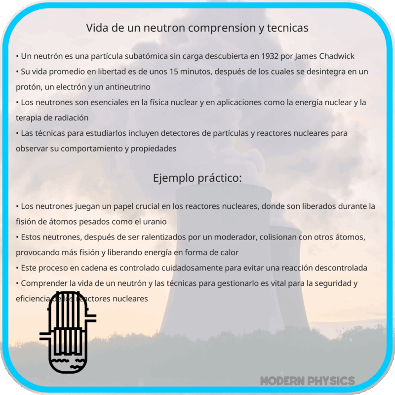 Vida de un Neutrón: Comprensión y Técnicas