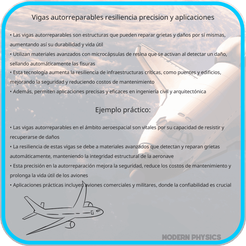 Vigas Autorreparables | Resiliencia, Precisión y Aplicaciones