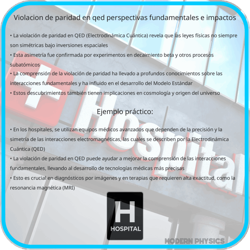 Violación de Paridad en QED | Perspectivas Fundamentales e Impactos