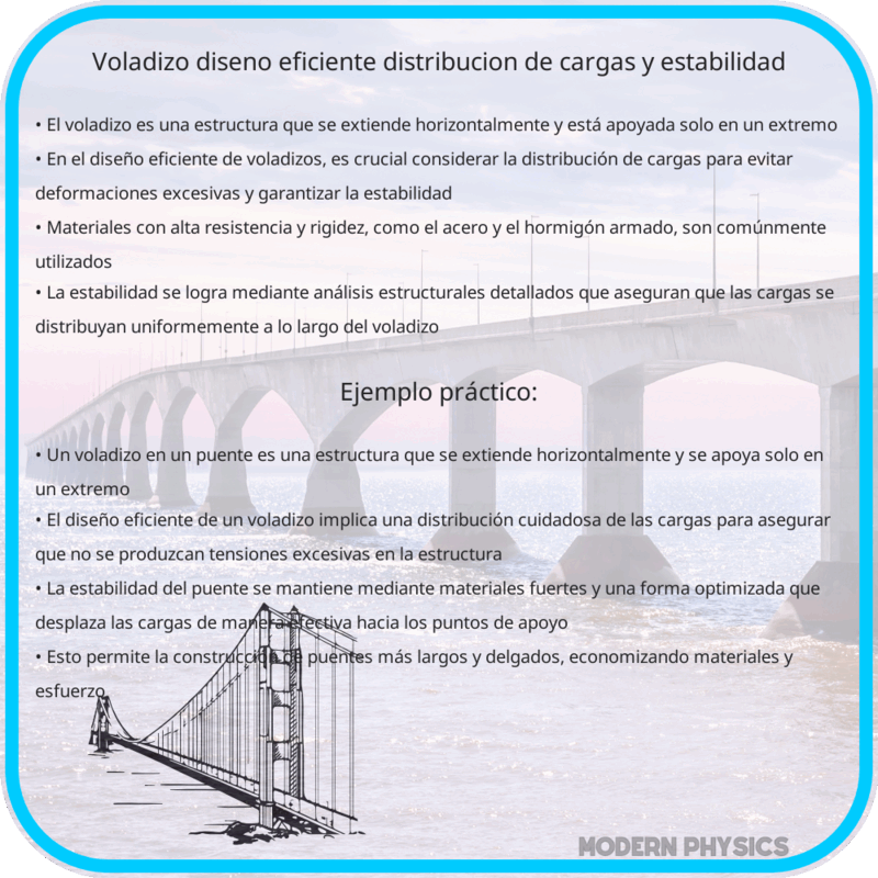 Voladizo | Diseño Eficiente, Distribución de Cargas y Estabilidad