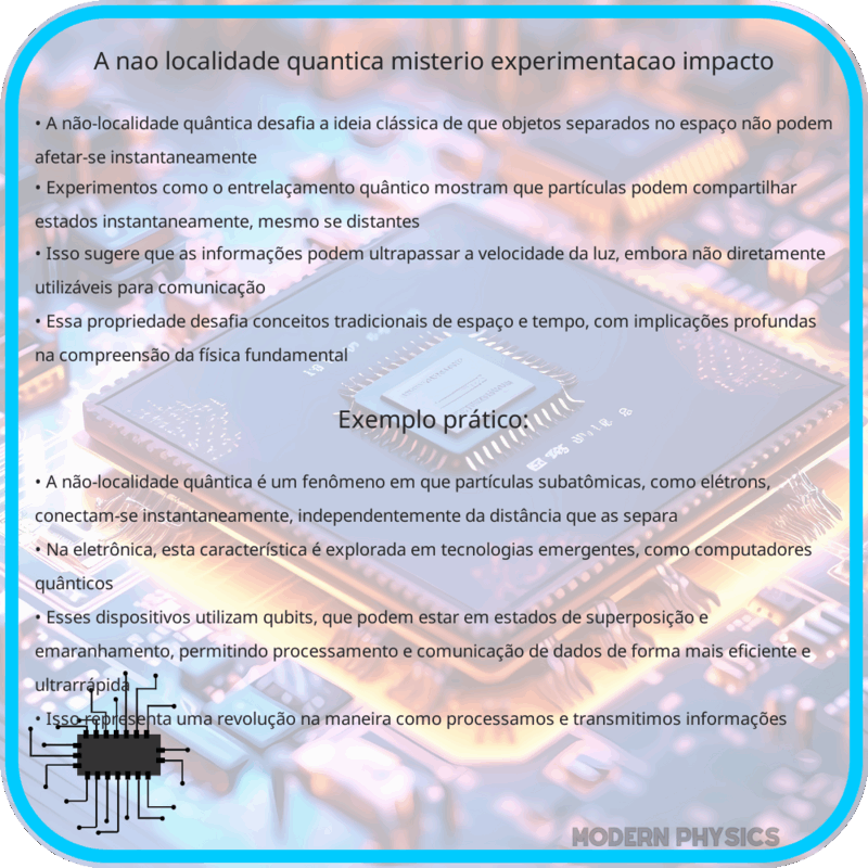 A Não-localidade Quântica | Mistério, Experimentação & Impacto
