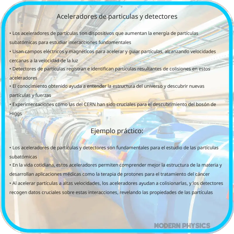Aceleradores de Partículas y Detectores