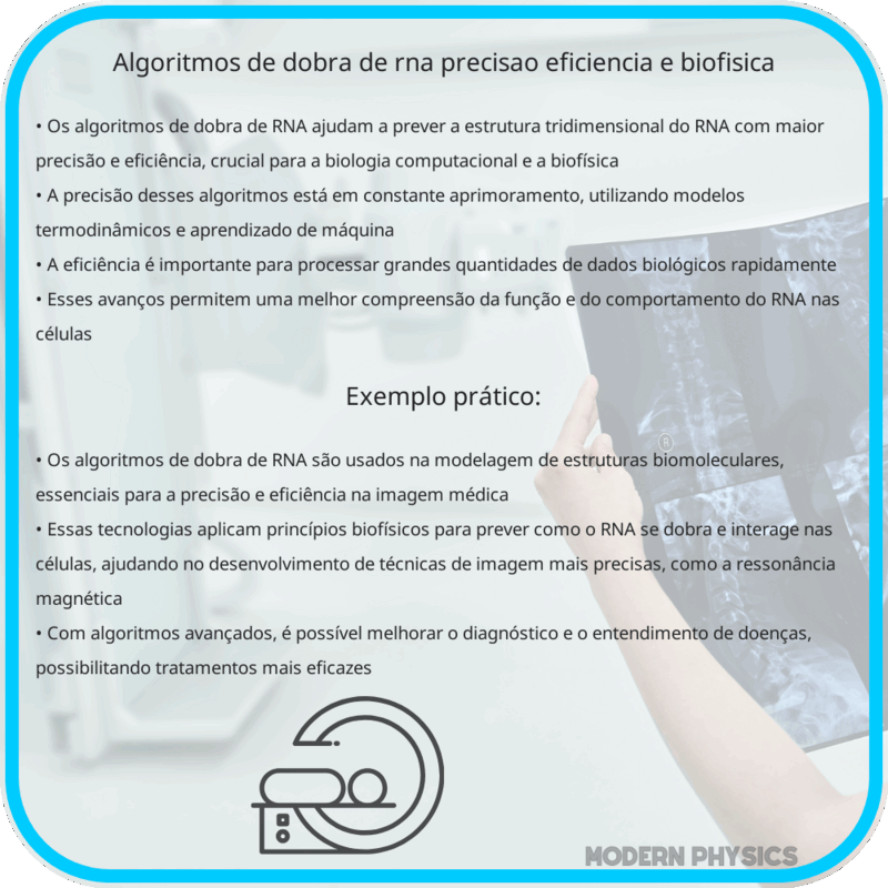 Algoritmos de Dobra de RNA | Precisão, Eficiência e Biofísica