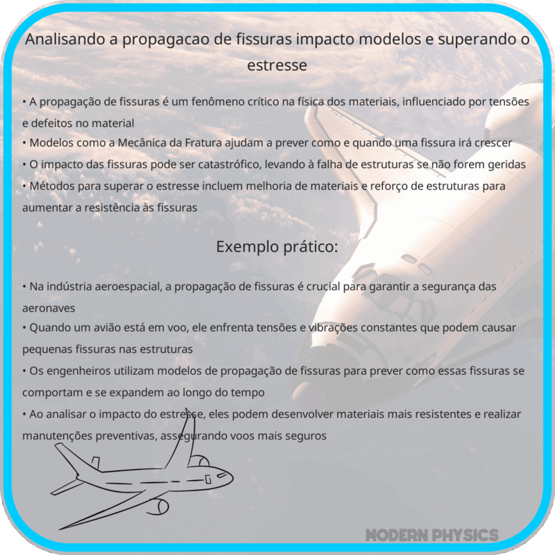 Analisando a Propagação de Fissuras: Impacto, Modelos e Superando o Estresse