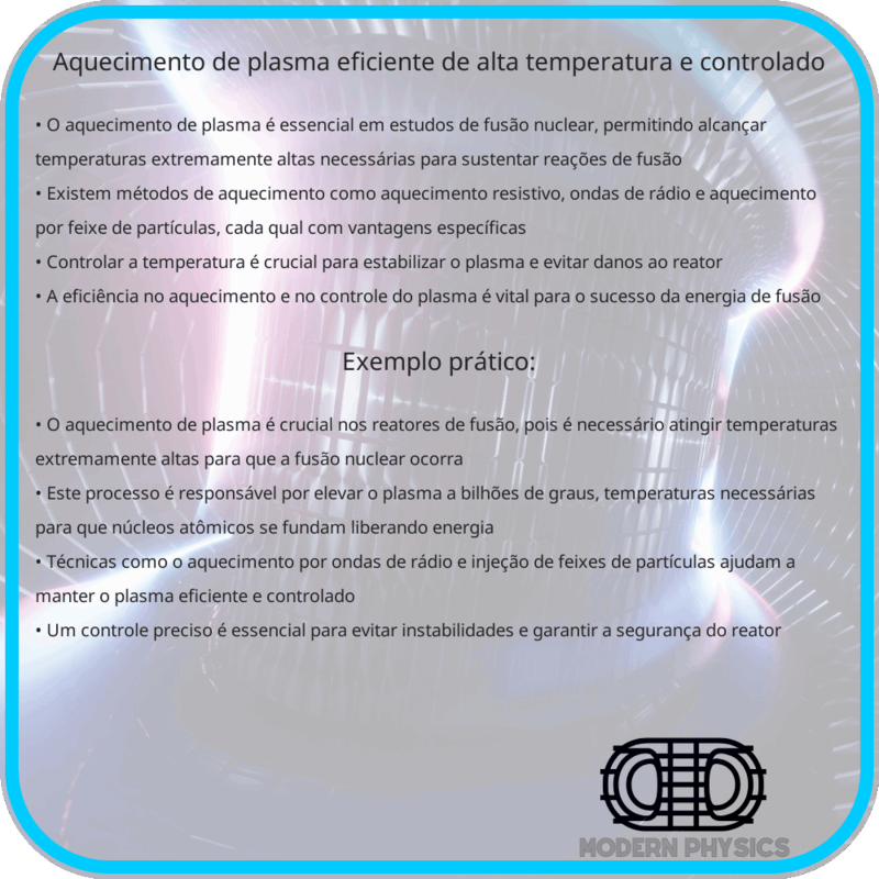 Aquecimento de Plasma | Eficiente, de Alta Temperatura e Controlado