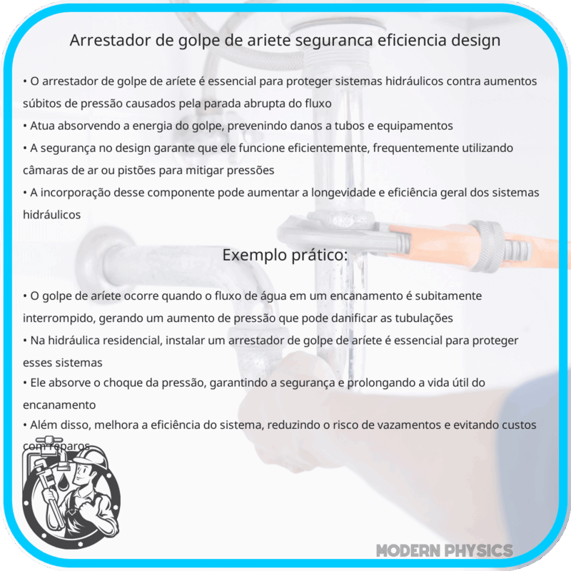 Arrestador de Golpe de Aríete | Segurança, Eficiência & Design