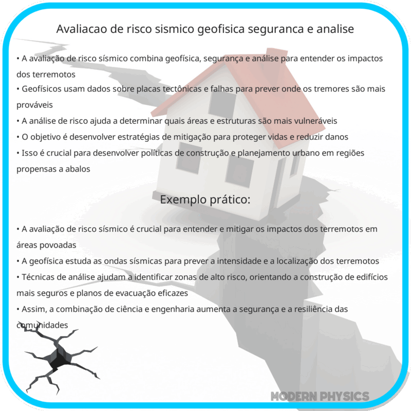 Avaliação de Risco Sísmico | Geofísica, Segurança e Análise