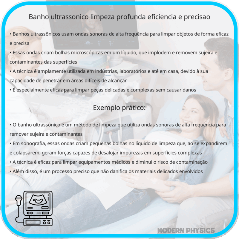 Banho Ultrassônico | Limpeza Profunda, Eficiência e Precisão