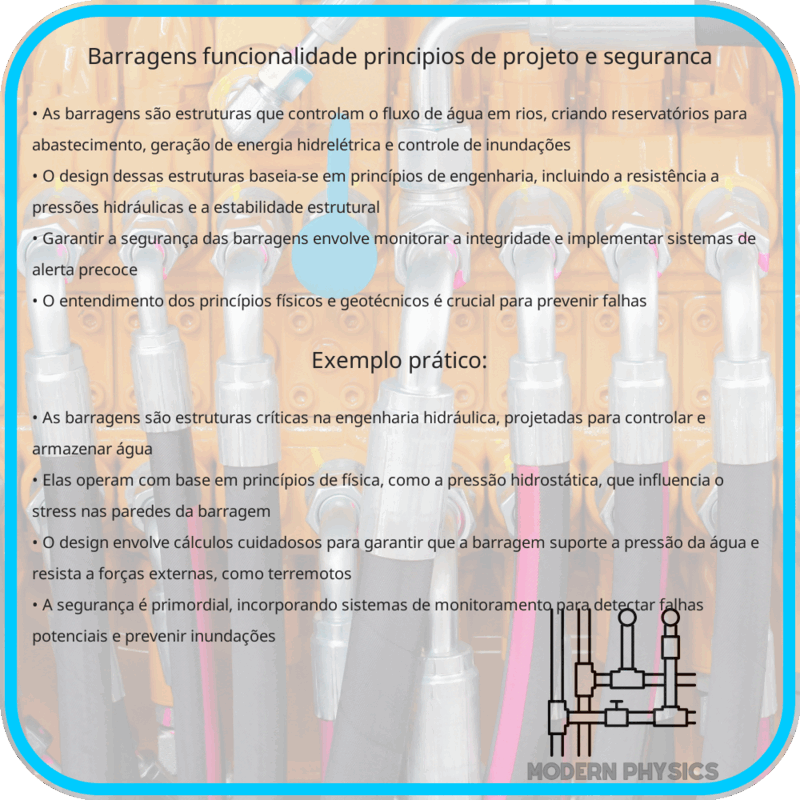 Barragens | Funcionalidade, Princípios de Projeto e Segurança