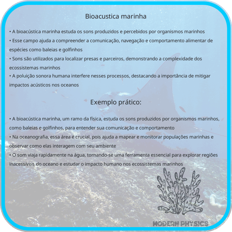 Bioacústica Marinha