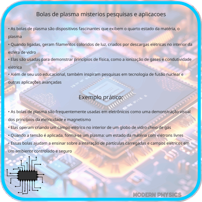 Bolas de Plasma | Mistérios, Pesquisas e Aplicações