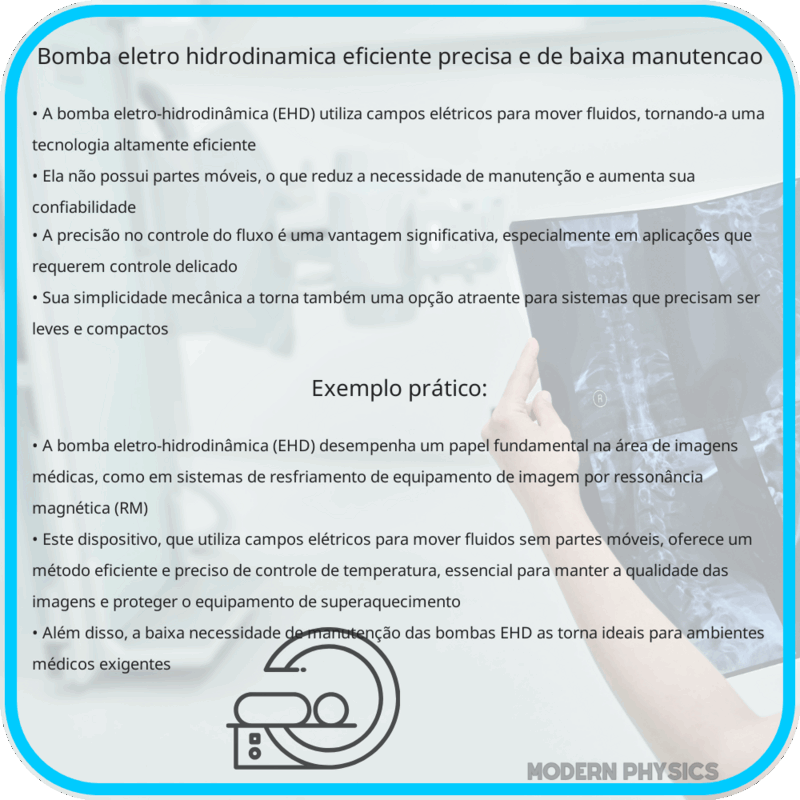 Bomba Eletro-hidrodinâmica | Eficiente, Precisa e de Baixa Manutenção