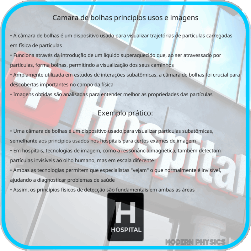 Câmara de Bolhas | Princípios, Usos e Imagens