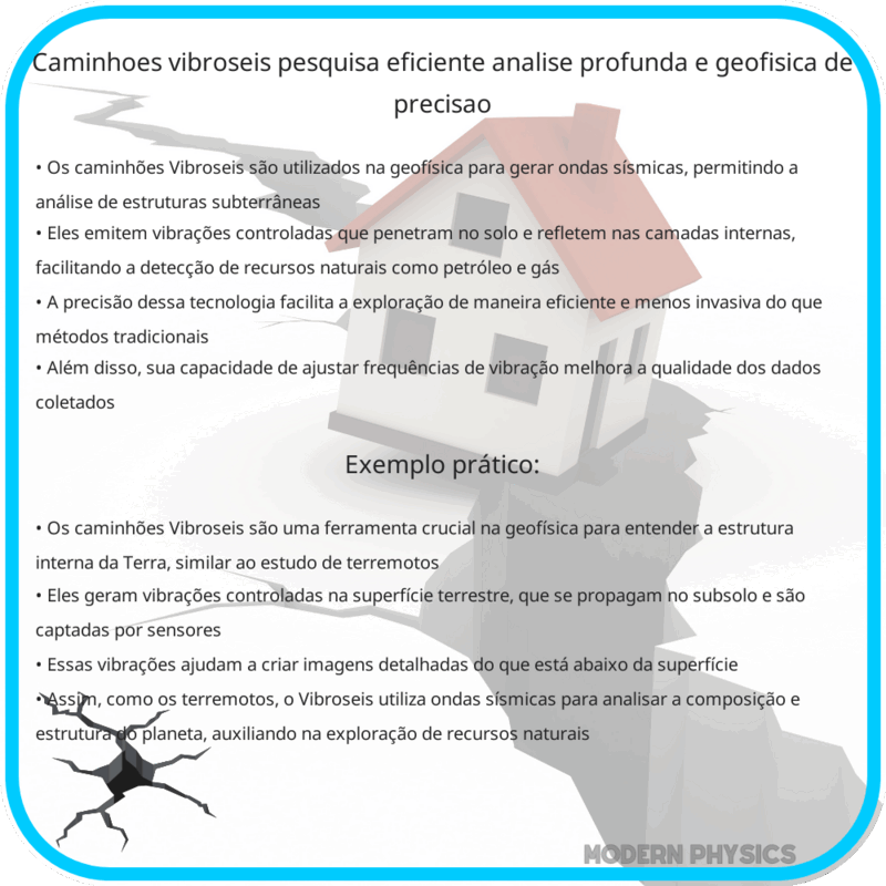 Caminhões Vibroseis | Pesquisa Eficiente, Análise Profunda e Geofísica de Precisão