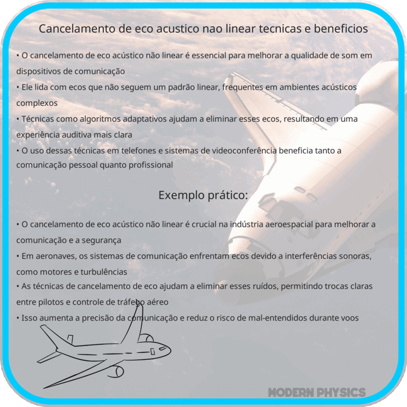 Cancelamento de Eco Acústico Não Linear: Técnicas e Benefícios