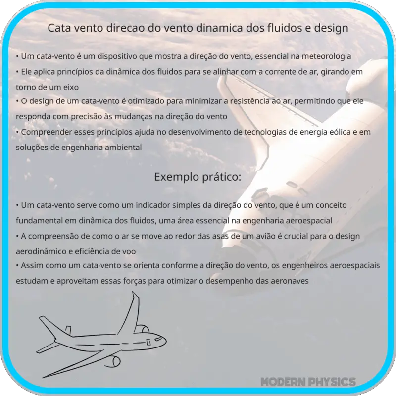 Cata-Vento | Direção do Vento, Dinâmica dos Fluidos e Design