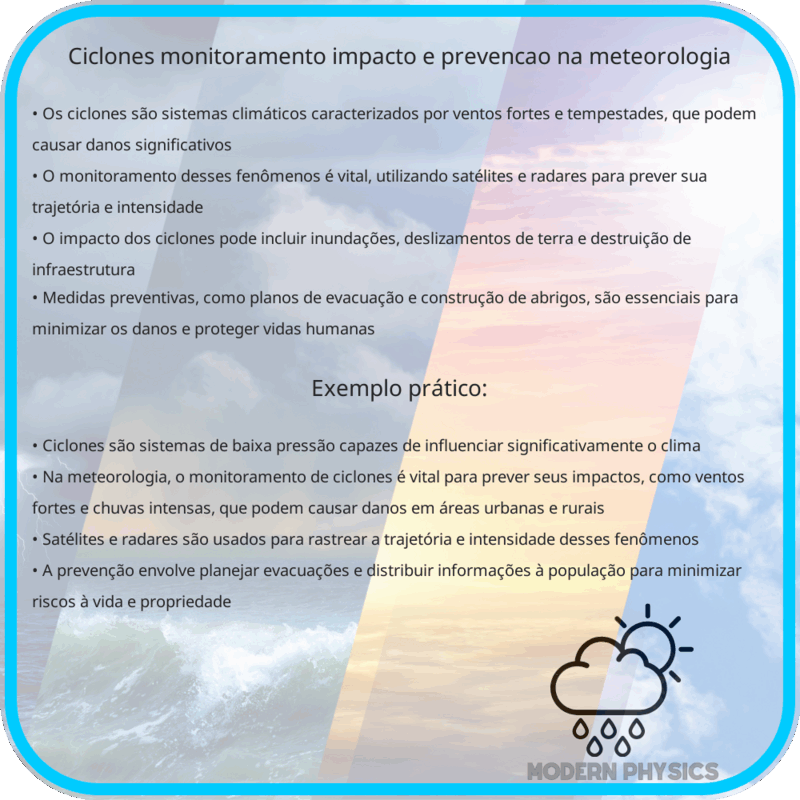 Ciclones | Monitoramento, Impacto e Prevenção na Meteorologia