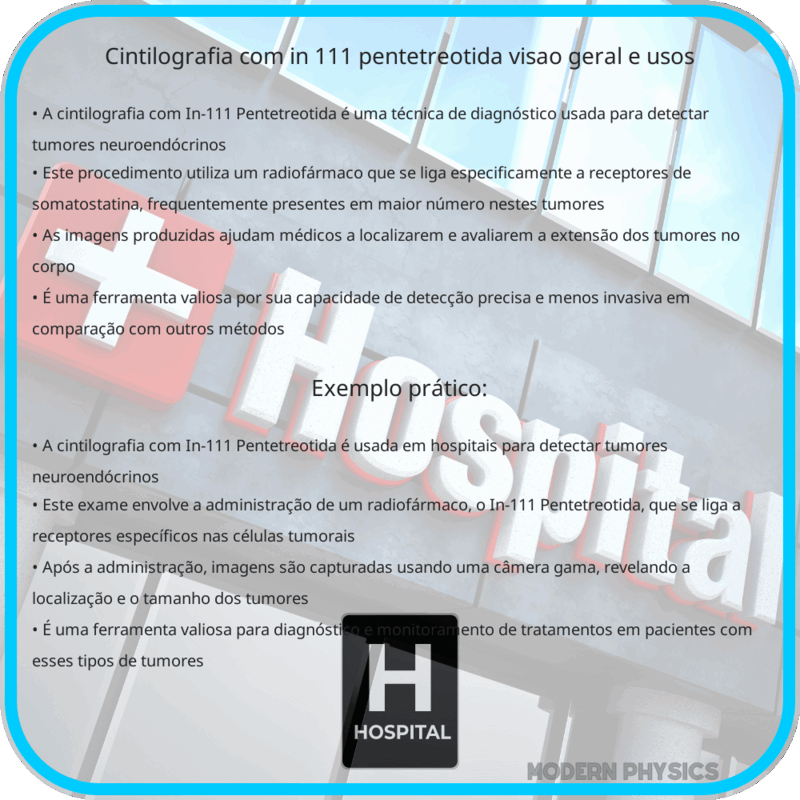 Cintilografia com In-111 Pentetreotida | Visão Geral e Usos