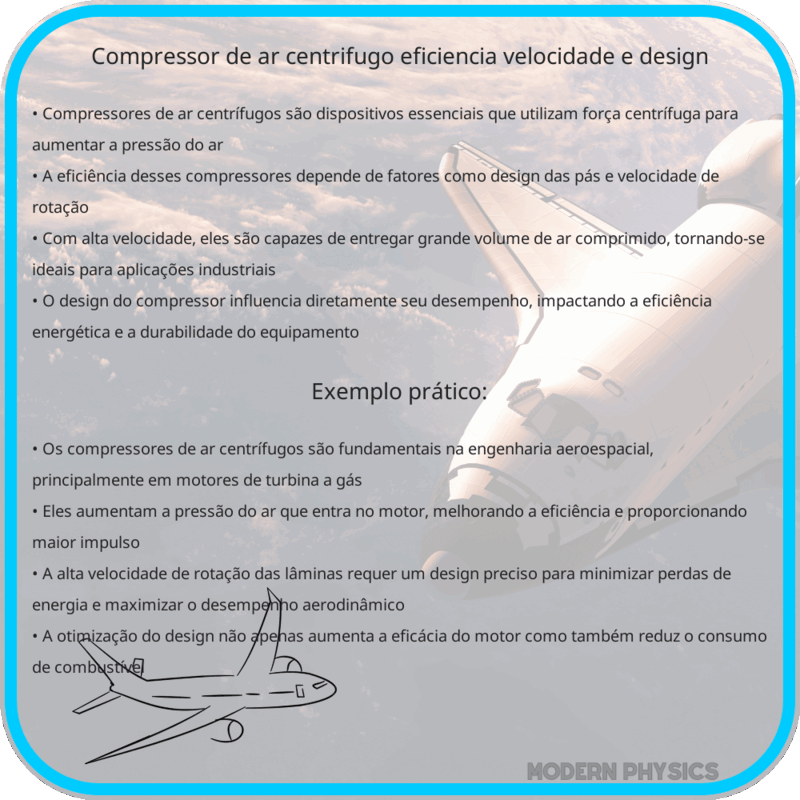 Compressor de Ar Centrífugo | Eficiência, Velocidade e Design