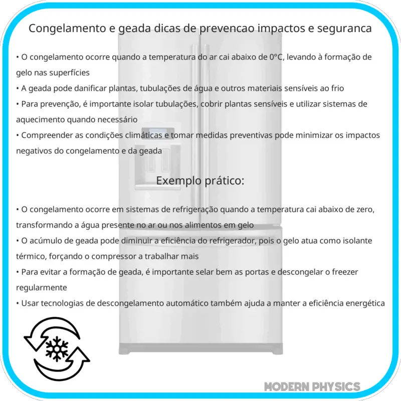 Congelamento e Geada | Dicas de Prevenção, Impactos e Segurança