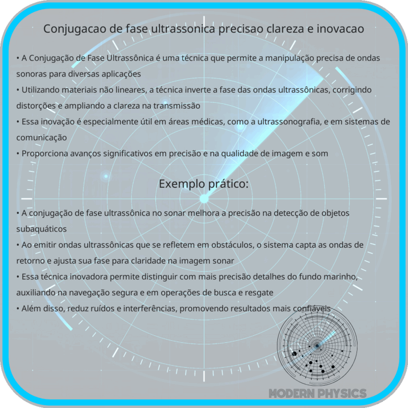 Conjugação de Fase Ultrassônica | Precisão, Clareza e Inovação