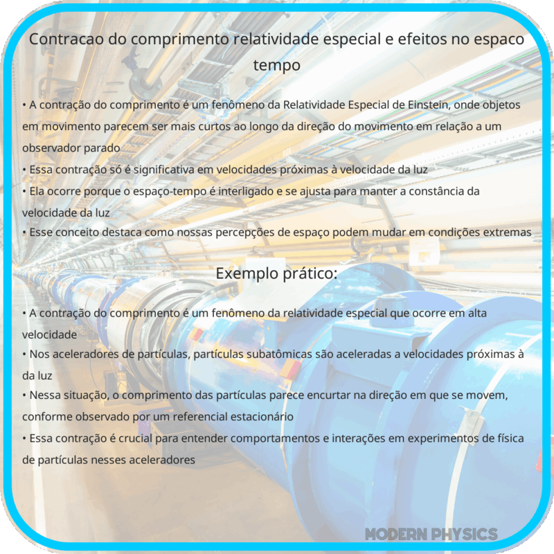 Contração do Comprimento | Relatividade Especial e Efeitos no Espaço-Tempo