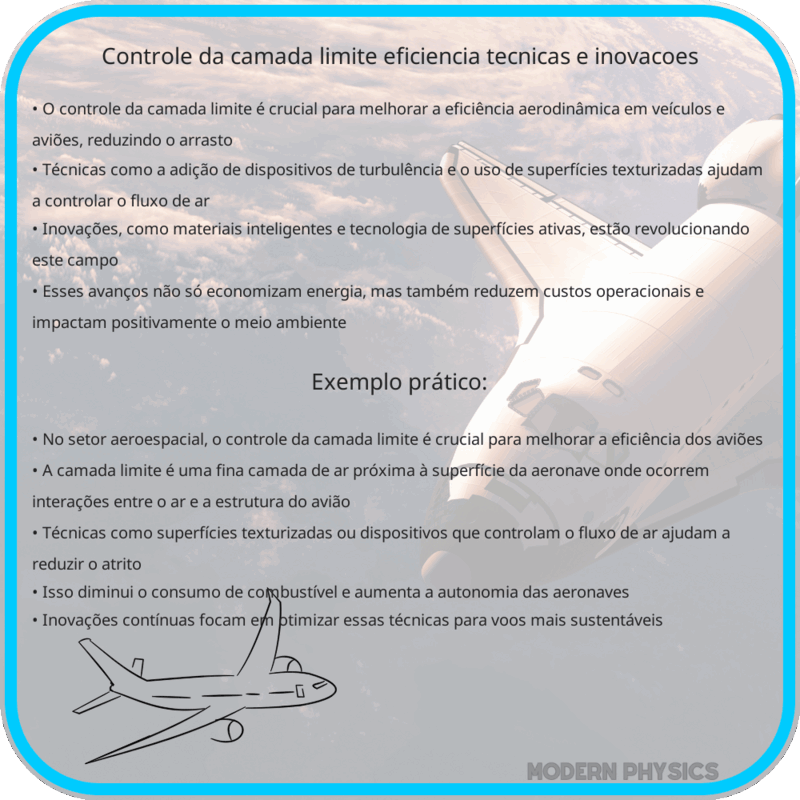 Controle da Camada Limite | Eficiência, Técnicas e Inovações