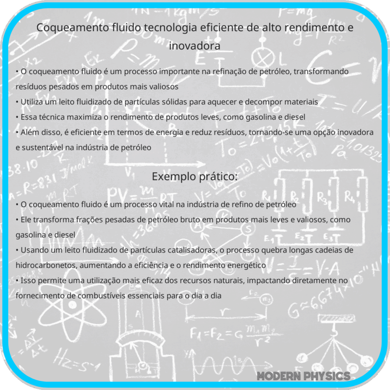 Coqueamento Fluido: Tecnologia Eficiente, de Alto Rendimento e Inovadora