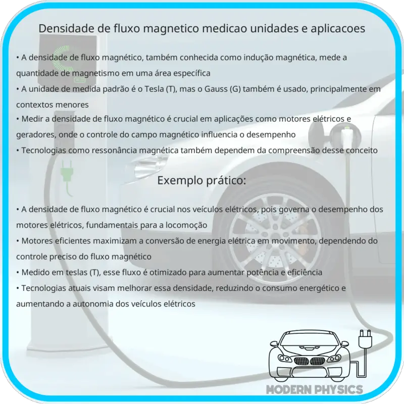 Densidade de Fluxo Magnético | Medição, Unidades e Aplicações