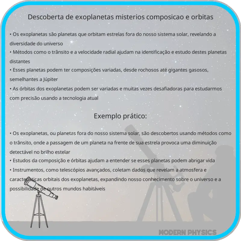 Descoberta de Exoplanetas | Mistérios, Composição e Órbitas