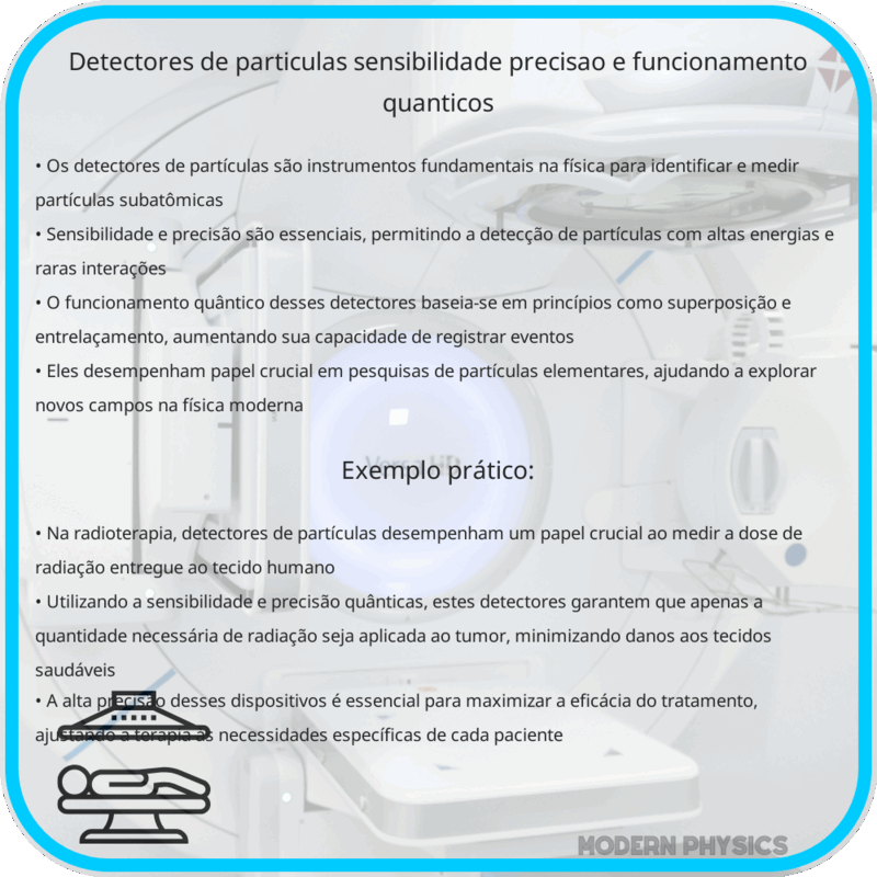 Detectores de Partículas | Sensibilidade, Precisão e Funcionamento Quânticos