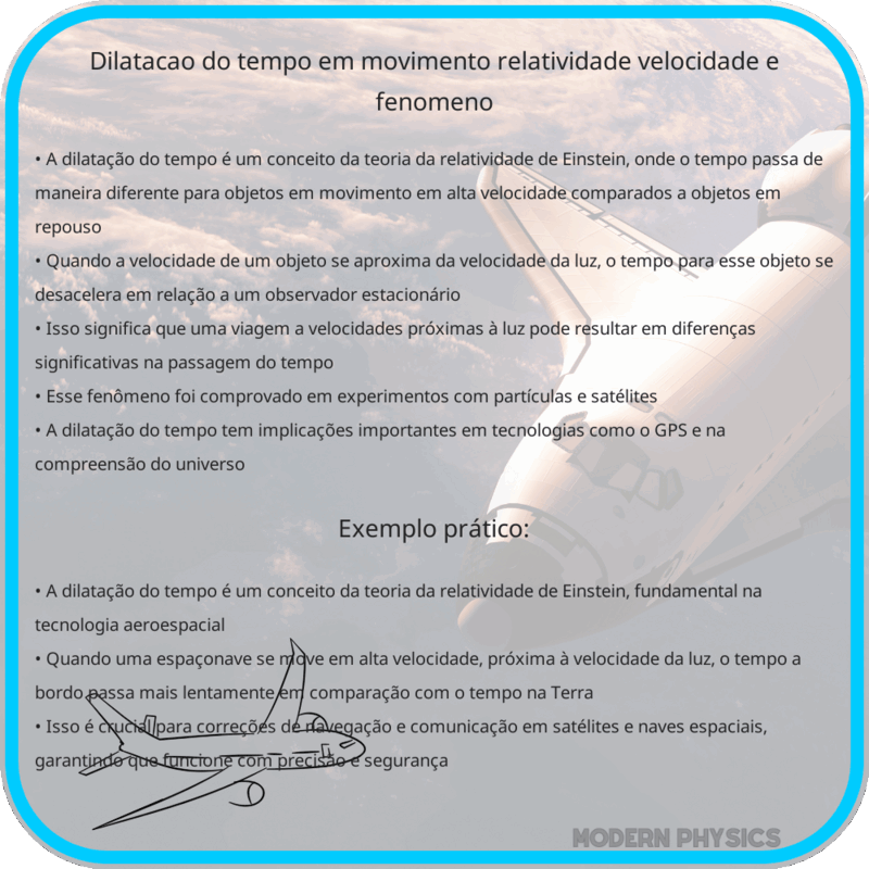 Dilatação do Tempo em Movimento | Relatividade, Velocidade e Fenômeno