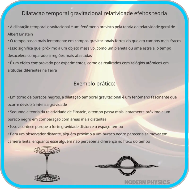 Dilatação Temporal Gravitacional | Relatividade, Efeitos & Teoria