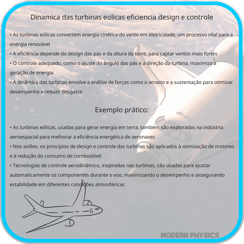Dinâmica das Turbinas Eólicas | Eficiência, Design e Controle