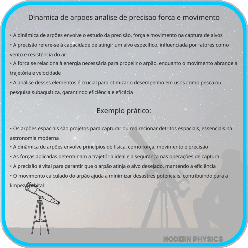 Dinâmica de Arpões | Análise de Precisão, Força e Movimento