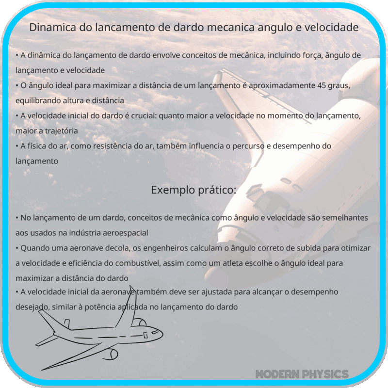 Dinâmica do Lançamento de Dardo | Mecânica, Ângulo e Velocidade