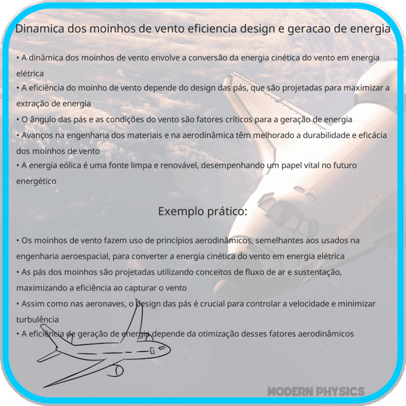 Dinâmica dos Moinhos de Vento | Eficiência, Design e Geração de Energia