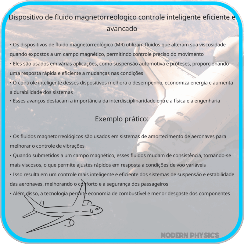 Dispositivo de Fluido Magnetorreológico | Controle Inteligente, Eficiente e Avançado