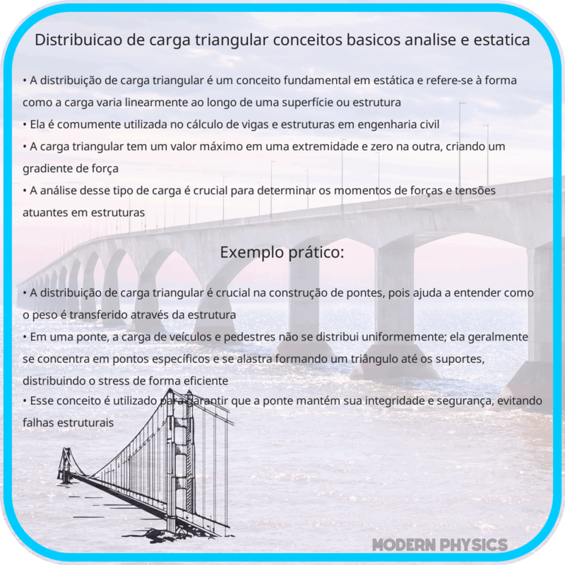 Distribuição de Carga Triangular | Conceitos Básicos, Análise e Estática