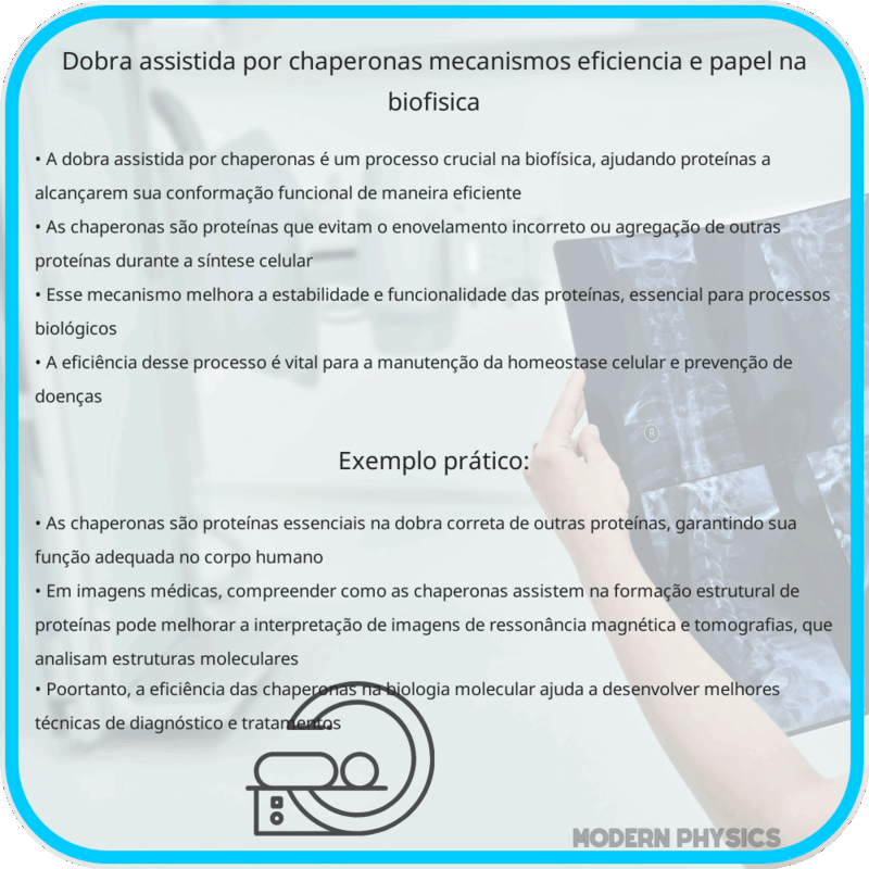 Dobra Assistida por Chaperonas: Mecanismos, Eficiência e Papel na Biofísica