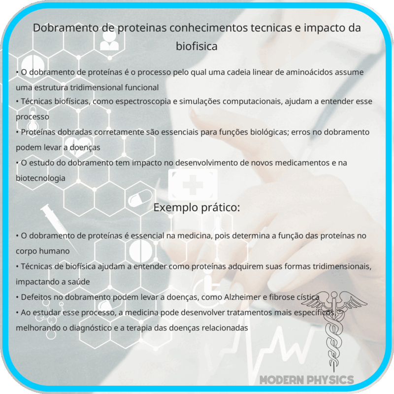 Dobramento de Proteínas | Conhecimentos, Técnicas e Impacto da Biofísica