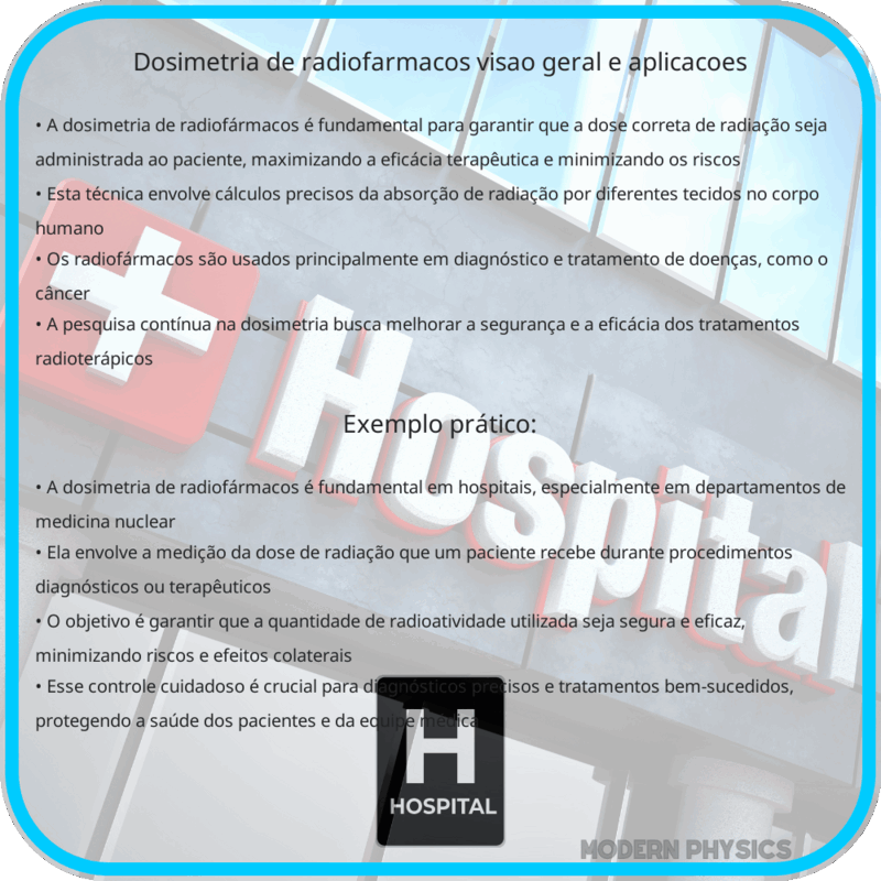 Dosimetria de Radiofármacos: Visão Geral e Aplicações