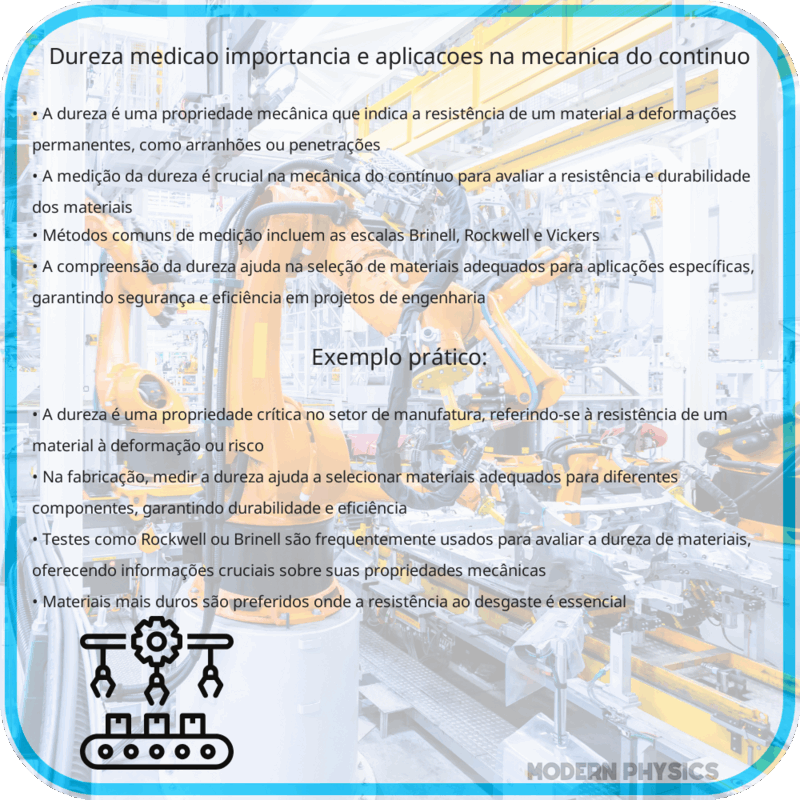 Dureza | Medição, Importância e Aplicações na Mecânica do Contínuo