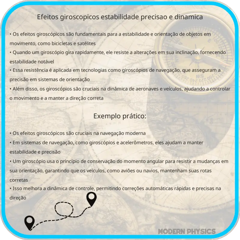 Efeitos Giroscópicos | Estabilidade, Precisão e Dinâmica