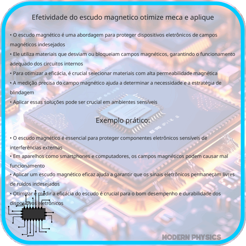 Efetividade do Escudo Magnético | Otimize, Meça e Aplique