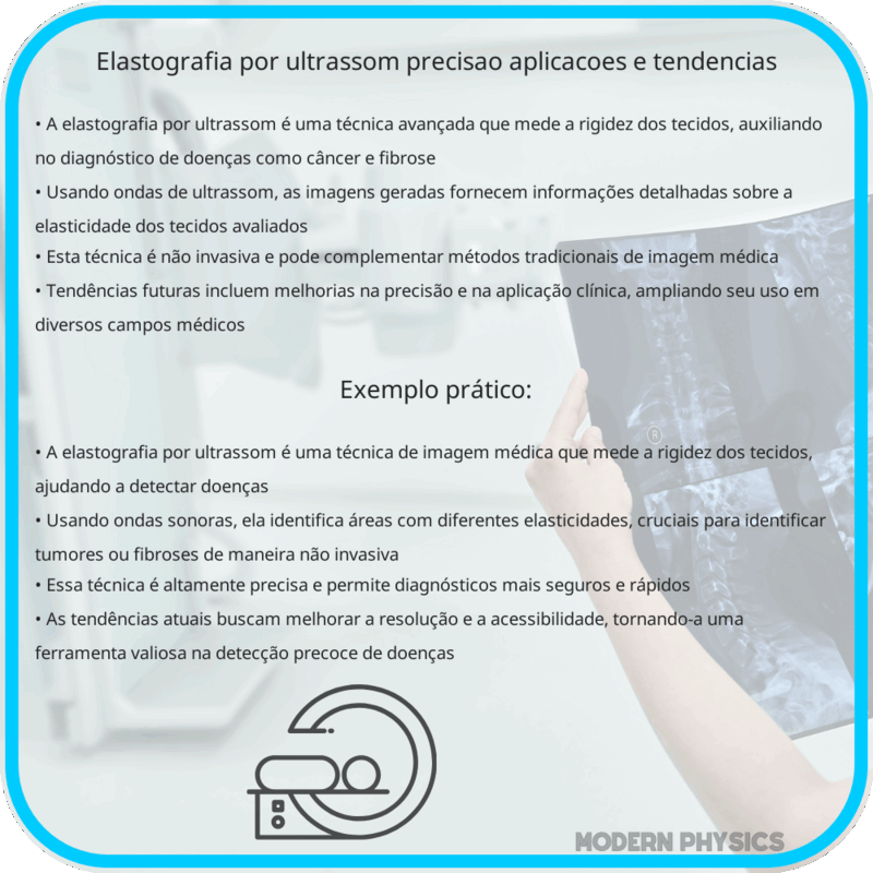 Elastografia por Ultrassom: Precisão, Aplicações e Tendências