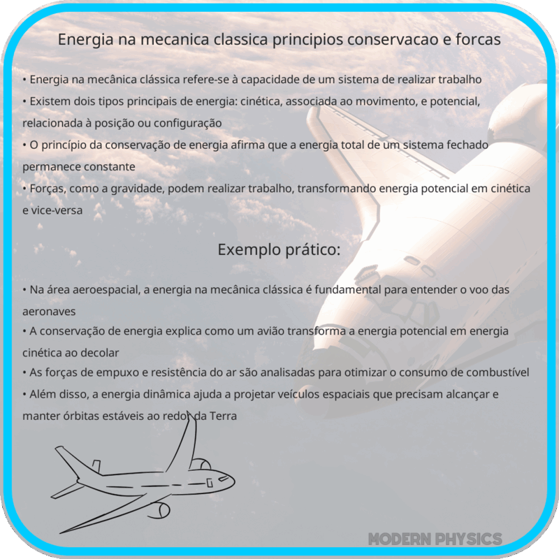 Energia na Mecânica Clássica | Princípios, Conservação e Forças