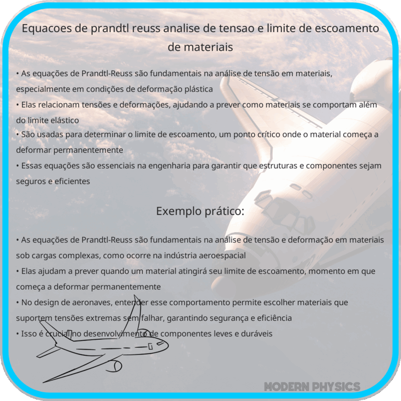 Equações de Prandtl-Reuss | Análise de Tensão e Limite de Escoamento de Materiais